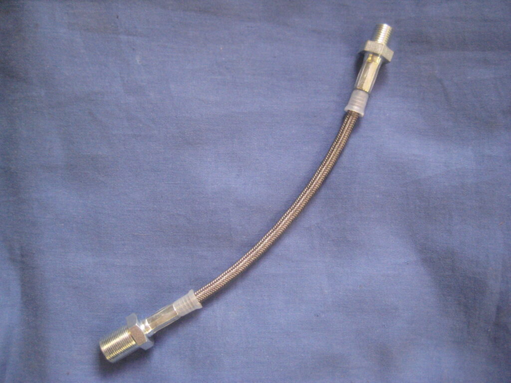 MGB GVP1001SS STAINLESS STEEL CLUTCH FLEXI HOSE S/S
