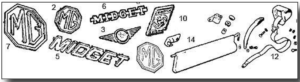 Midget Badges
