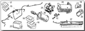 Midget Electrics & Wiring Loom