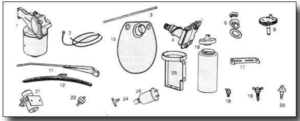 MGB Washers & Wipers