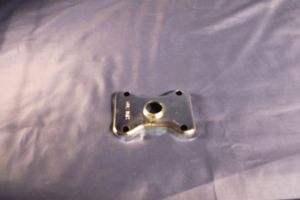 (12) MGB REAR SPRING PLATE TUBE AXLE AHH7334.