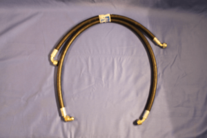 (45&6) PAIR MGB AHH8536/7PR RUBBER OIL COOLER HOSES PIPES 1967-1974