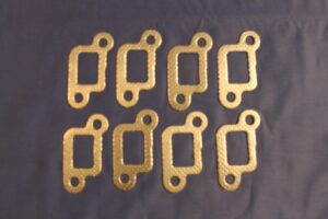 (9) SET OF MGB V8 MANIFOLD GASKETS GEG692K