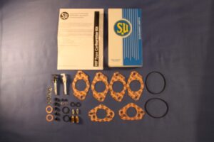 (6) WZX1850X MGB CARB SERVICE KIT HIF4 FLOAT BOWLS UNDER NEATH CSK50