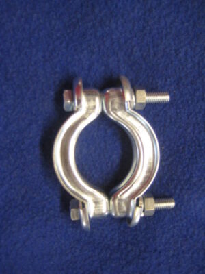(5) MIDGET EXHAUST 948 CLAMP MANIFOLD TO FRONT PIPE GEX7046