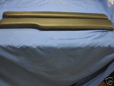 DC142/4A MGB ROADSTER BLACK DOOR TOP CAPPINGS PAIR 1965 ON