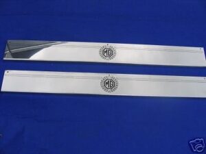 MG49/MG MGB PAIR STAINLESS STEEL THRESHOLD PLATES GT ROADSTER