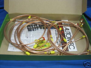 GT V8 COPPER BRAKE PIPE KIT GB5040 RIGHT HAND DRIVE