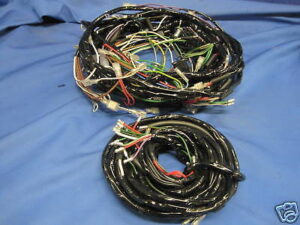 MGB WIRING LOOM TAPED GT NEGATIVE EARTH BL611 GHD5 258004-296000