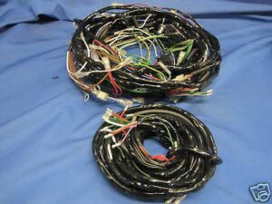 MGB WIRING LOOM TAPED GT NEGATIVE EARTH BL606  GHD5 219001-258003