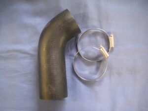 BHH2206K MGB FUEL PETROL RUBBER FILLER NECK INC CLIPS 1977 ONWARDS