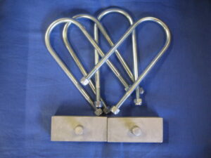 TMG30721 MGB GT OR ROADSTER REAR LOWERING BLOCK KIT TUBE AXLE