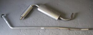 (12) MIDGET EXHAUST 1500 MILD STEEL EXHAUST SYSTEM GEX164K
