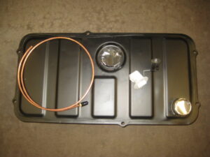 NRP8 1500 MIDGET PETROL FUEL TANK INC SENDER UNIT, LOCK RING & SEAL & COPPER PIPE 1500