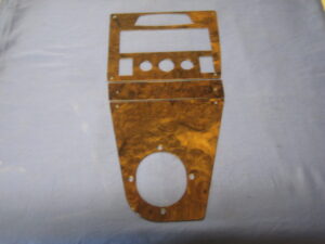 S047 MGB WALNUT FASCIA FOR RADIO CONSOLE 1971-76