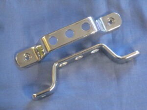 HAND2 PAIR MGB & MIDGET ALLOY DOOR PULL HANDLES