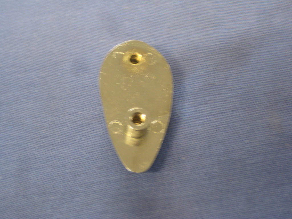 14B1730 ROADSTER HOOD CHROME RETAINER PEARDROP - Image 2