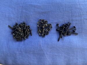 GBK3004GT GT INTERIOR TRIM BLACK SCREW KIT INC REAR CAPPING SCREWS