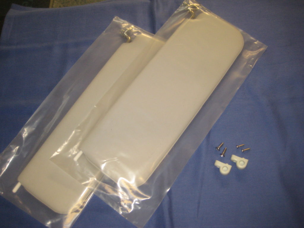 BHH1406K PAIR OF GT GREY SUNVISORS INC CLIPS & SCREWS KIT