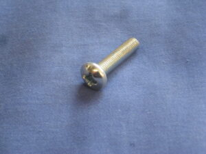 SE604093 CHROME SCREW 1-1/8" UNF PAN HEAD