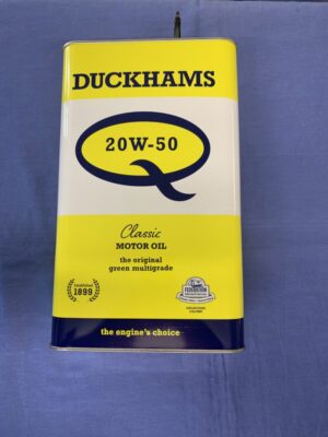 DUCK2050  DUCKHAMS CLASSIC MOTOR OIL Q 20W / 50   5 LITRES