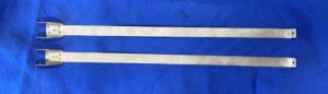 AHH6253 MGB PAIR FUEL TANK STRAPS  1962-65