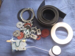 MGB PETROL / FUEL TANK FITTING KIT WITH METAL SENDER & FIXINGS 1965-76 NRP2FKM